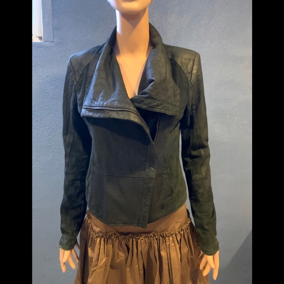 BCBG MAXAZRIA Leather jacket - Picture 3 of 9